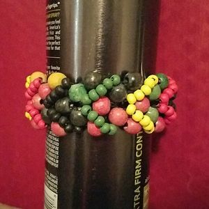 💛💚🖤❤ Jamaican Themed Bracelet